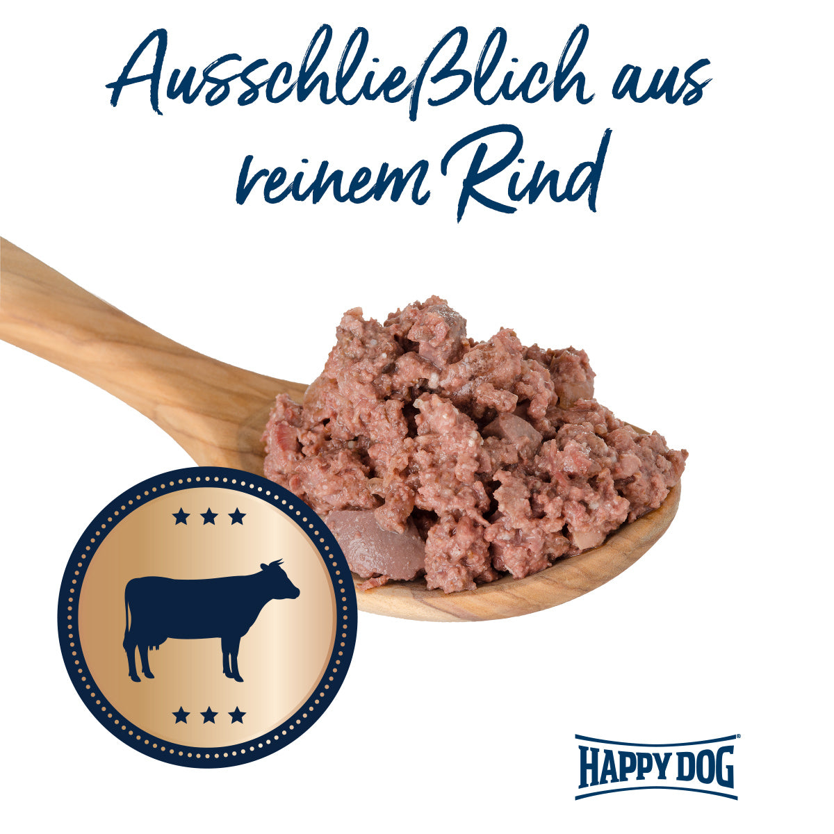 Happy Dog Sensible Pure Germany Rind Pur 800 g