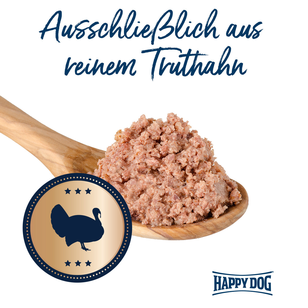 Happy Dog Sensible Pure Texas Truthahn Pur 400 g