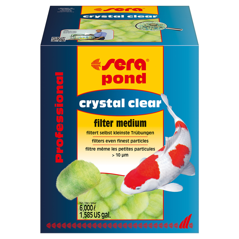 crystal clear Professional filter medium - 350 g