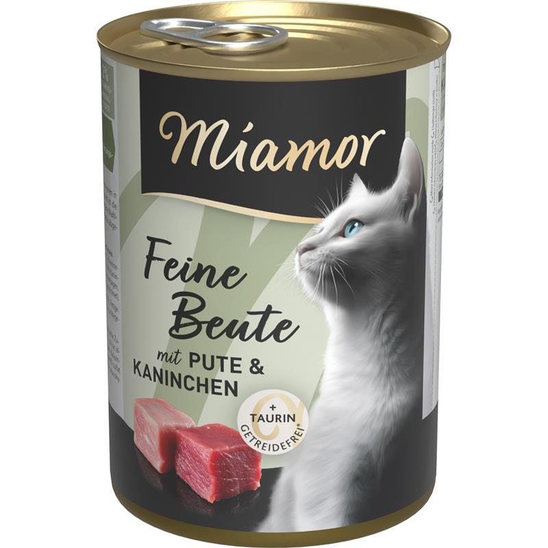 Miamor Dose Feine Beute Pute & Kaninchen 400g