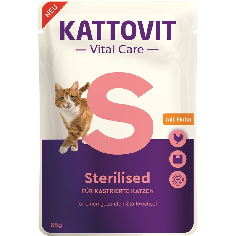 Kattovit PB Vital Care Sterilised 85g