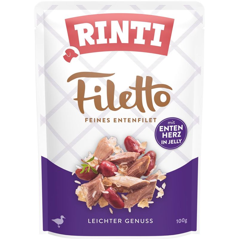 Rinti Filetto Jelly Ente & Entenherz 100 g
