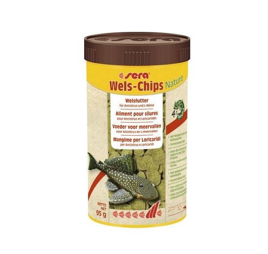 sera Wels-Chips 250 ml
