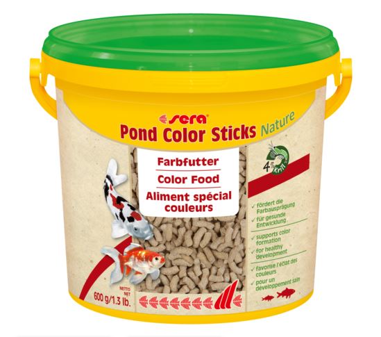 sera pond Color Sticks Nature 600 g