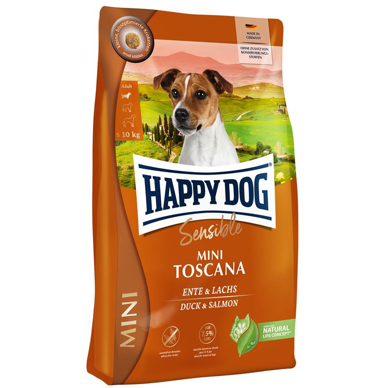 Happy Dog Sensible Mini Toscana Ente & Lachs
