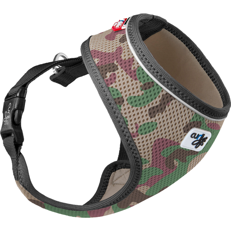 Basic Geschirr Air-Mesh - camo - L (46 – 54 cm)