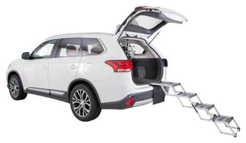 4-stufige Falttreppe - 37 cm / bis zu 70 cm