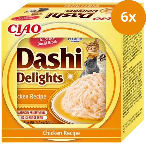 Inaba Cat Dashi Delights Chicken 70g