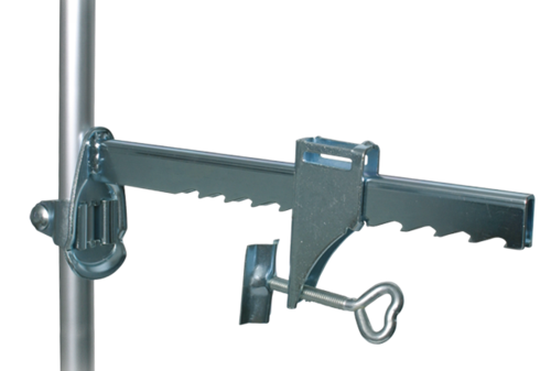 TRIXIE Mauer-Klemme mit Teleskopstange