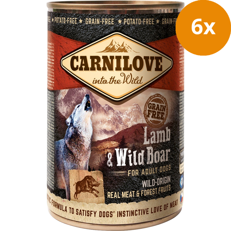 Carnilove Dose Adult Lamb & Wild Boar 400 g