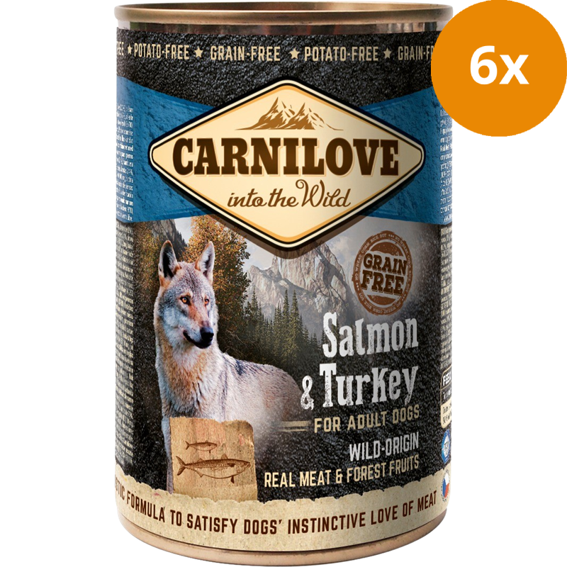 Carnilove Dose Adult Salmon & Turkey 400 g