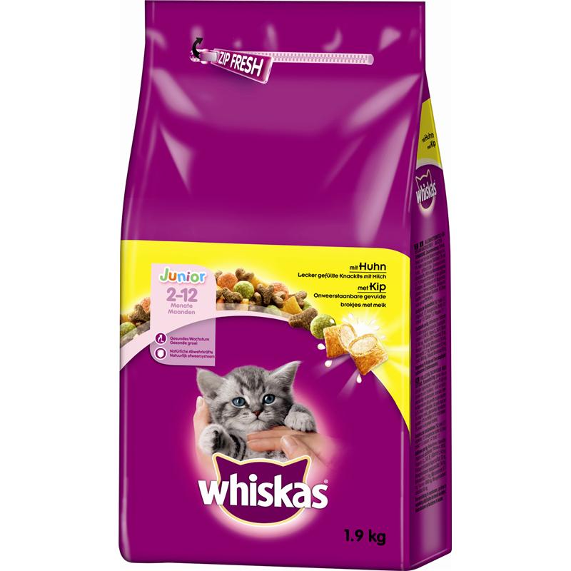 Whiskas Trocken Junior mit Huhn