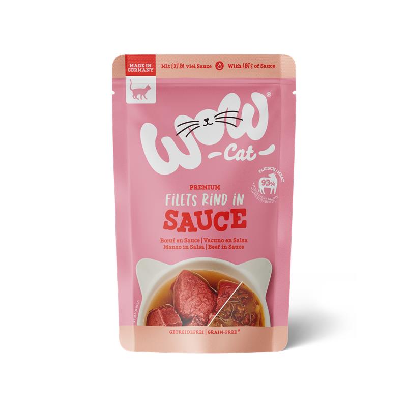 Wow Cat PB Adult Rind in Sauce 85g