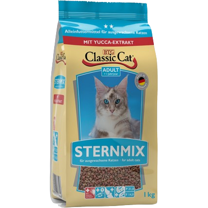 BTG Classic Cat Trockenahrung Sternmix mit Yucca-Extrakt