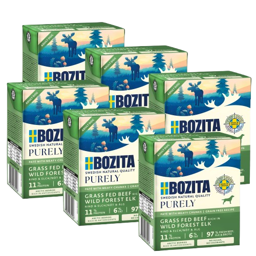 Bozita Purely Paté mit Elch 370 g Tetra