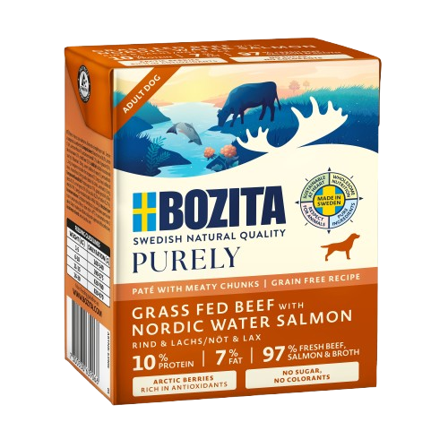 Bozita Purely Paté mit Lachs 370 g Tetra