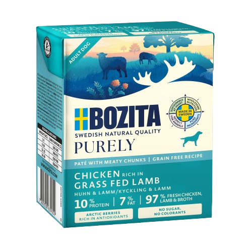 Bozita Purely Paté mit Lamm 370 g Tetra