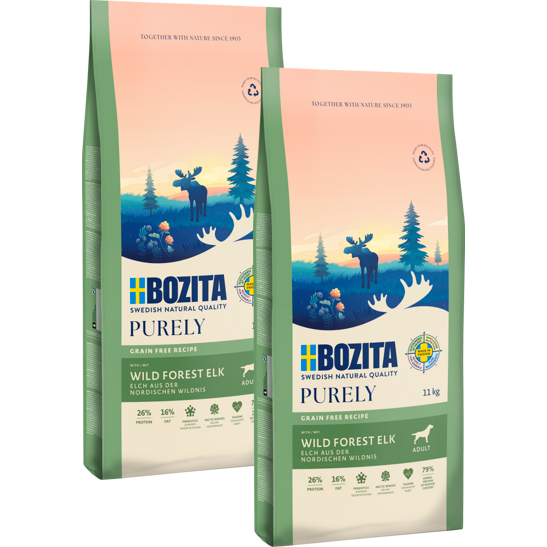 Bozita Dog Purely Adult mit Elch