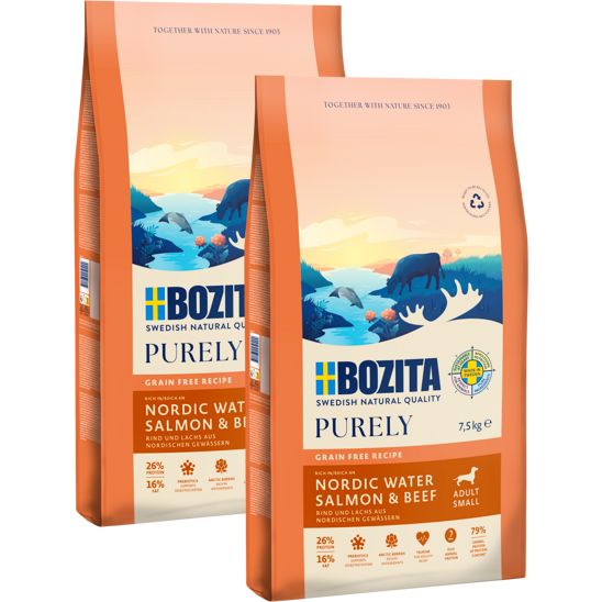 Bozita Dog Purely Adult Small mit Lachs & Rind