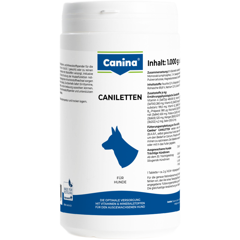 Canina Caniletten Tabletten