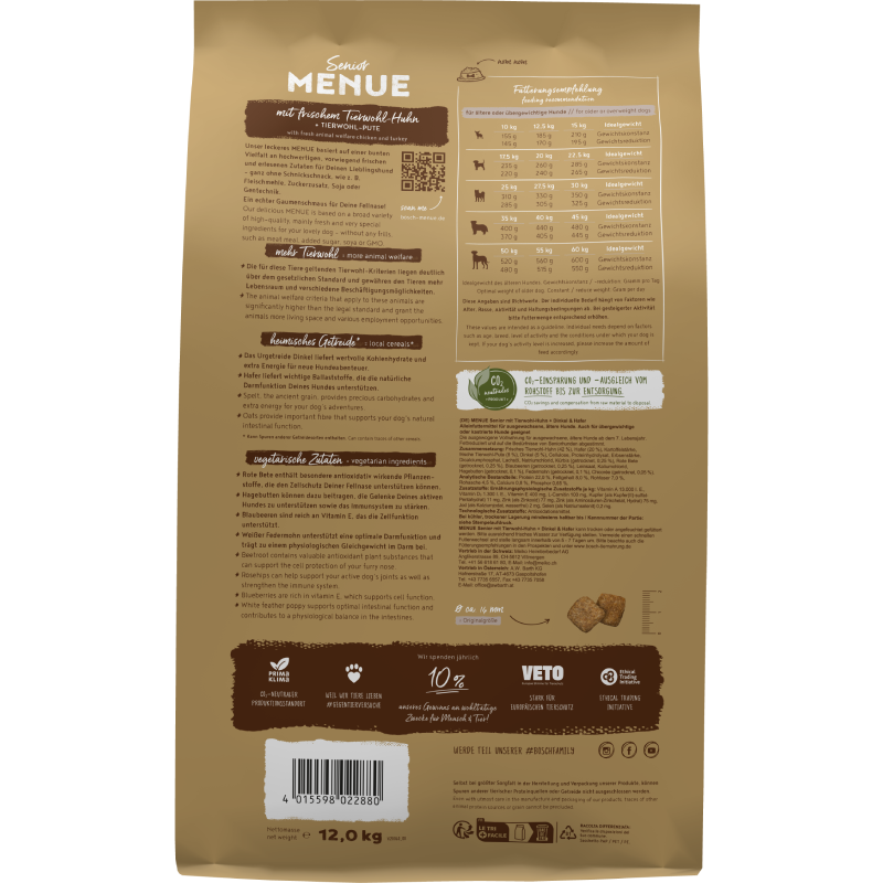 bosch HPC MENUE Senior Tierwohl-Huhn