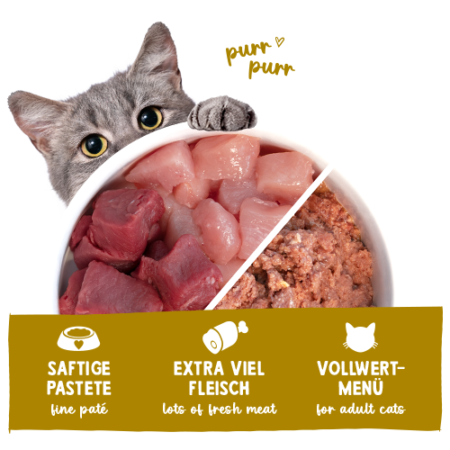 Sanabelle Nassfutter mit Ente & Huhn 400 g