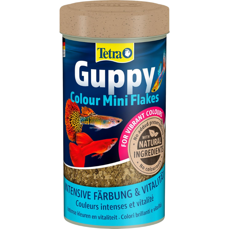 Tetra Guppy Colour Mini Flakes 250 ml