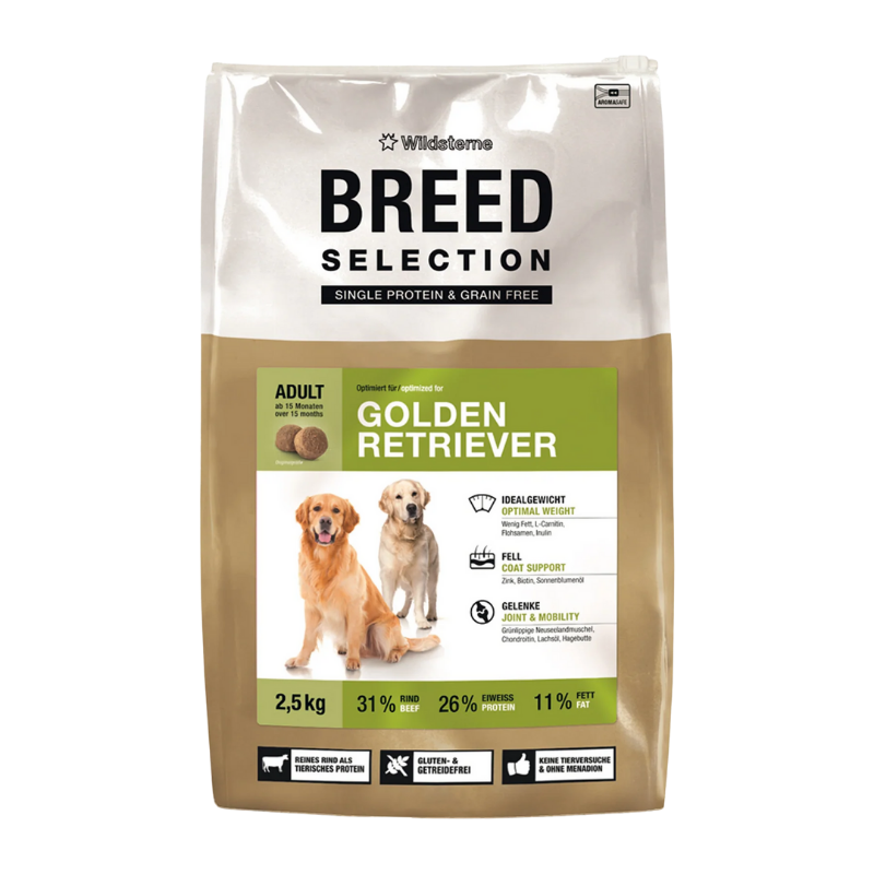 Wildsterne Breed Selection Adult Golden Retriever