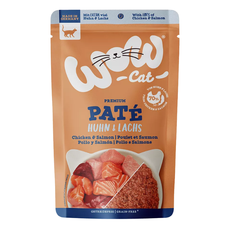 Wow Cat PB Adult Multipack 6x125g