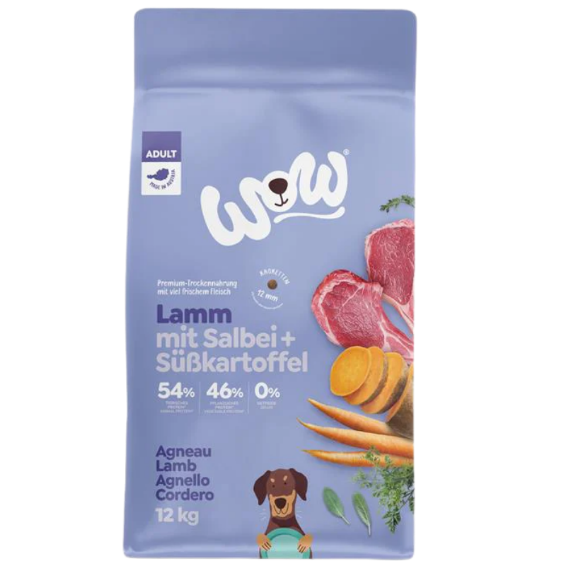 Wow Dog Trocken Adult Lamm