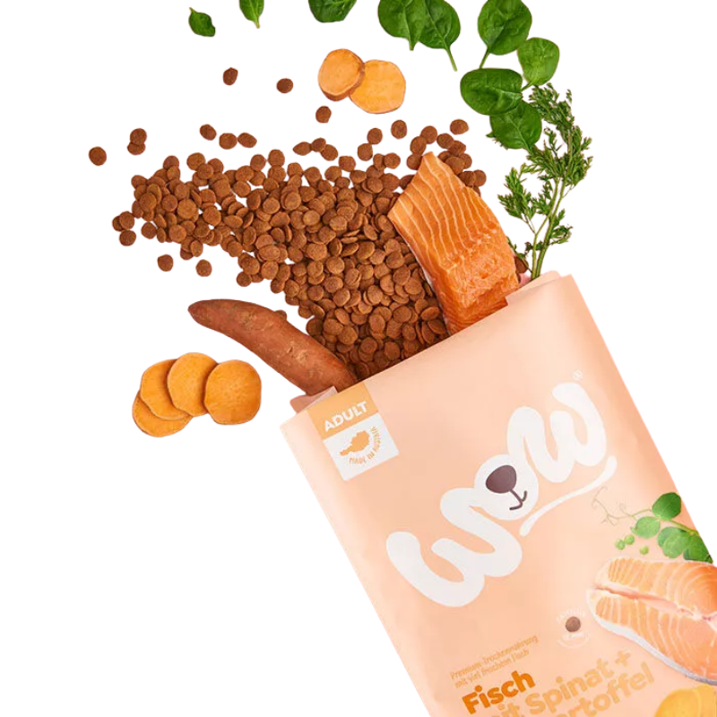 Wow Dog Trocken Minis Adult Fisch