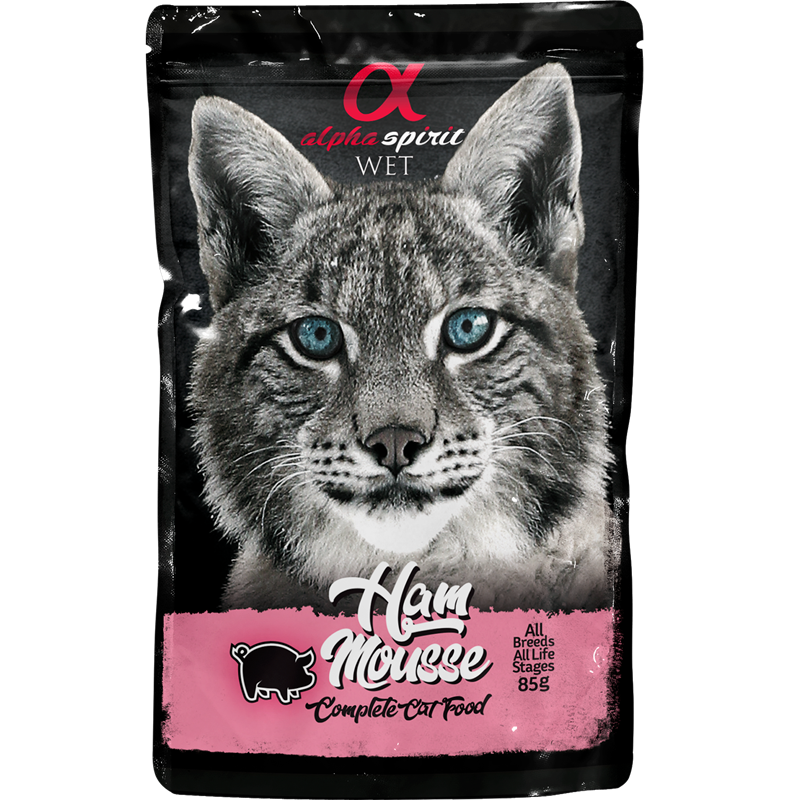 alpha spirit Pouch Mousse Schinken 85 g