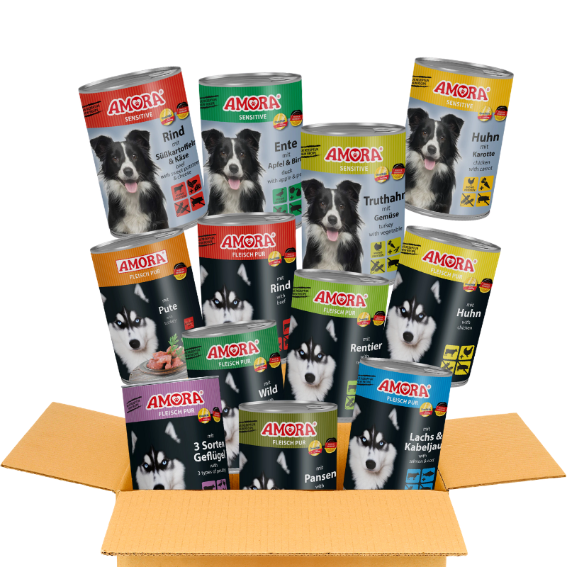 AMORA Genuss Kennenlernpaket Hund