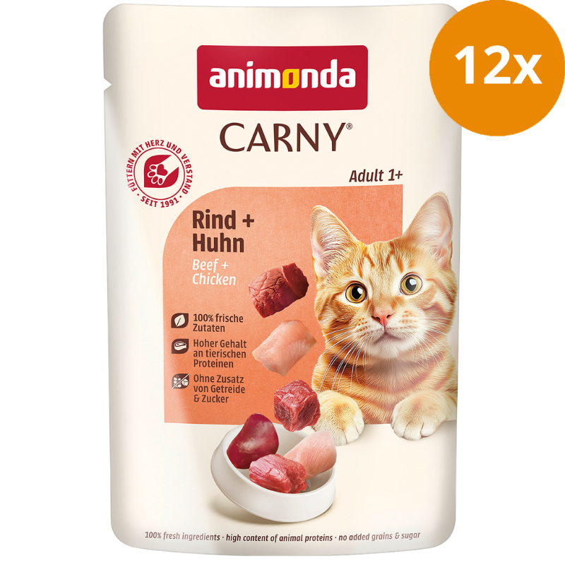 animonda Carny Adult Rind & Huhn 85 g