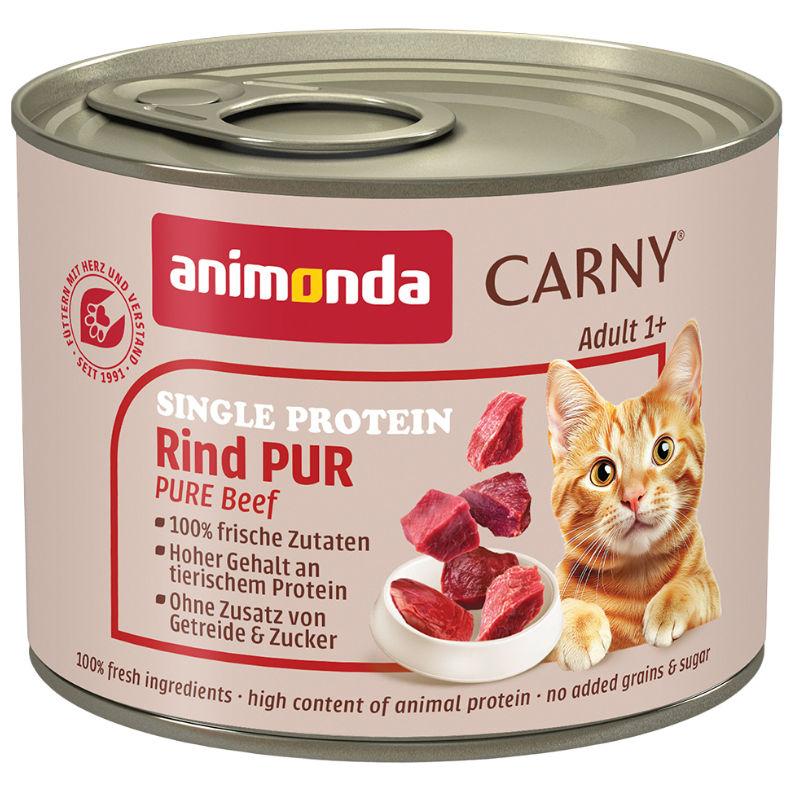 animonda Carny Adult Single Protein Rind pur 200 g