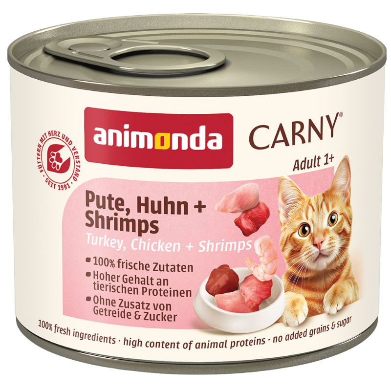 animonda Carny Pute, Huhn + Shrimps 200 g