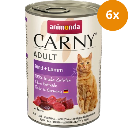 animonda Carny Rind + Lamm 400 g