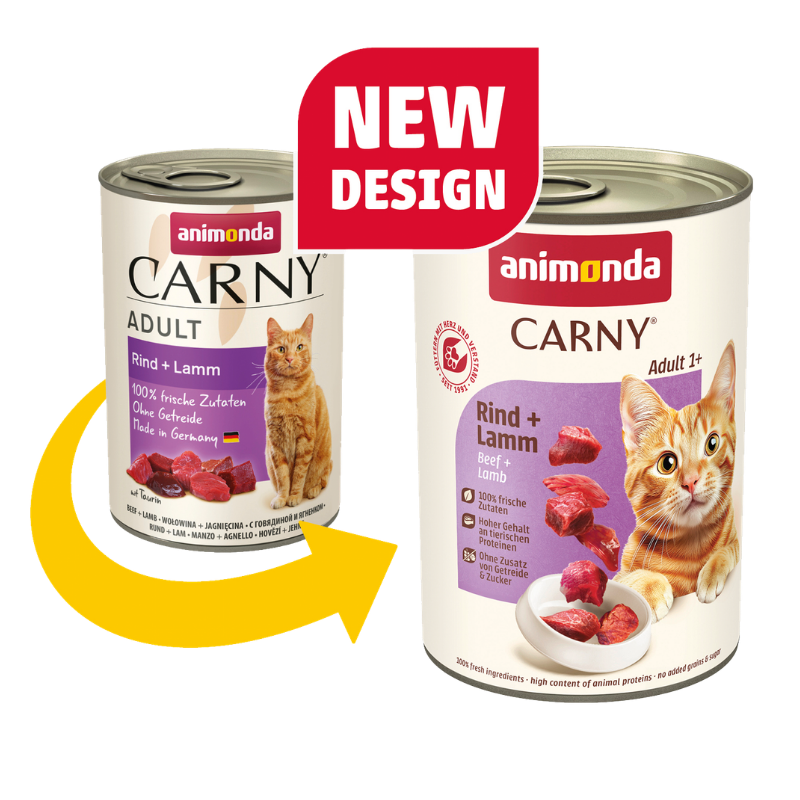 animonda Carny Rind + Lamm 400 g