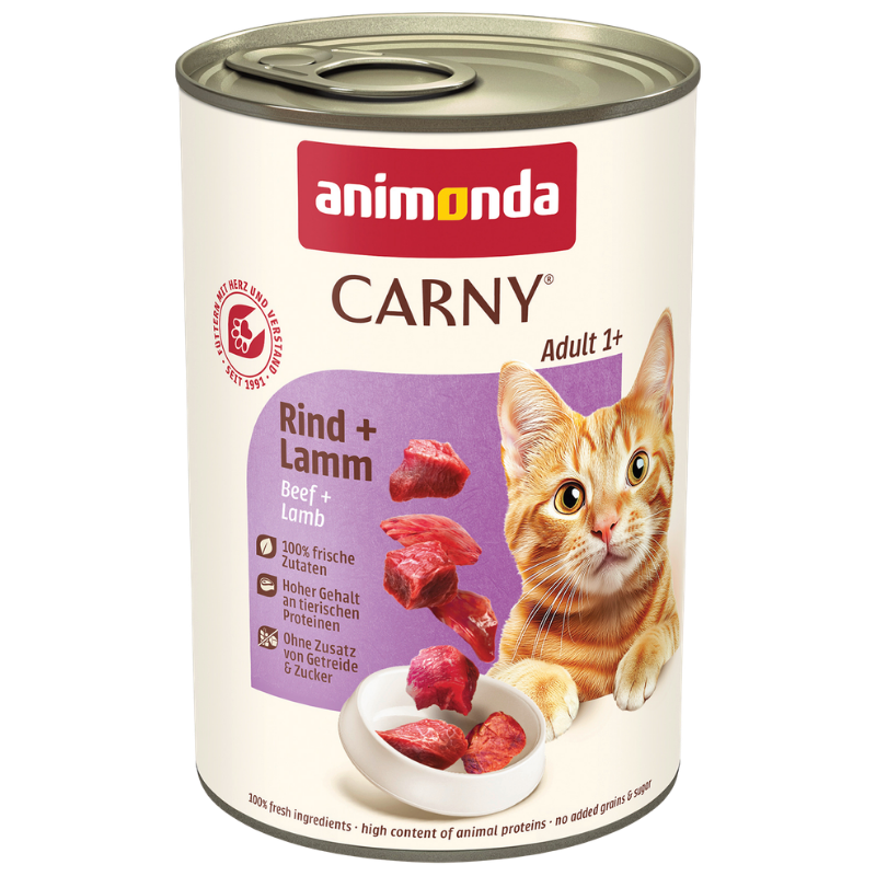 animonda Carny Rind + Lamm 400 g