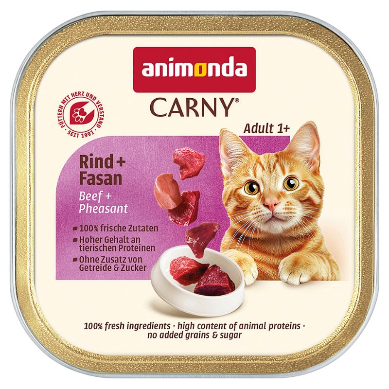 Animonda Cat Carny Adult Rind & Fasan 85 g