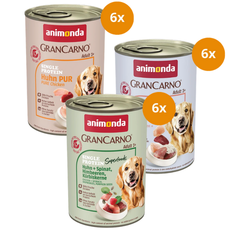animonda GranCarno 400 g - Mix Sparpaket