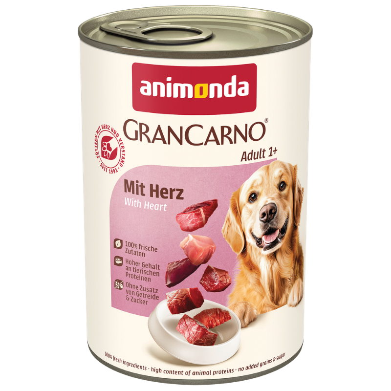 animonda GranCarno Adult mit Herz 400 g