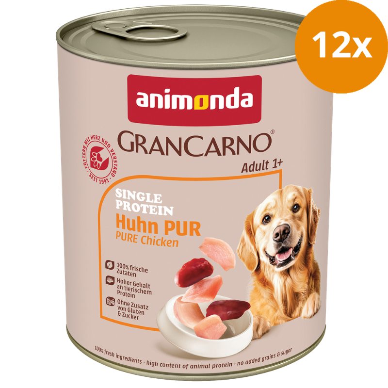 animonda GranCarno Adult Huhn pur 800 g