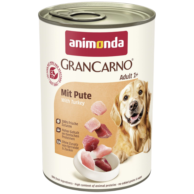 animonda GranCarno Adult mit Pute 400 g