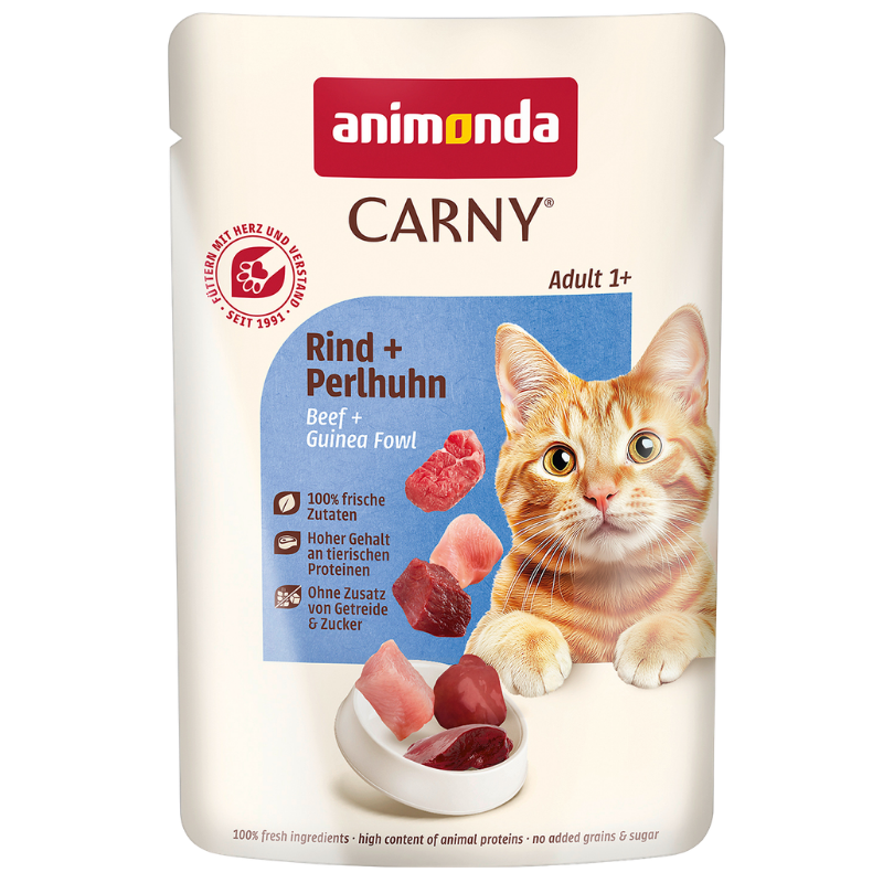 animonda P.B. Carny Adult Rind & Perlhuhn 85 g