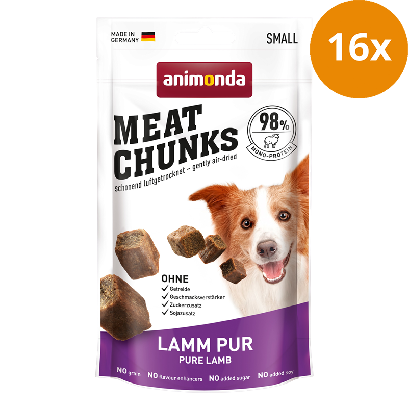 animonda Snack Meat Chunks Lamm pur 60 g