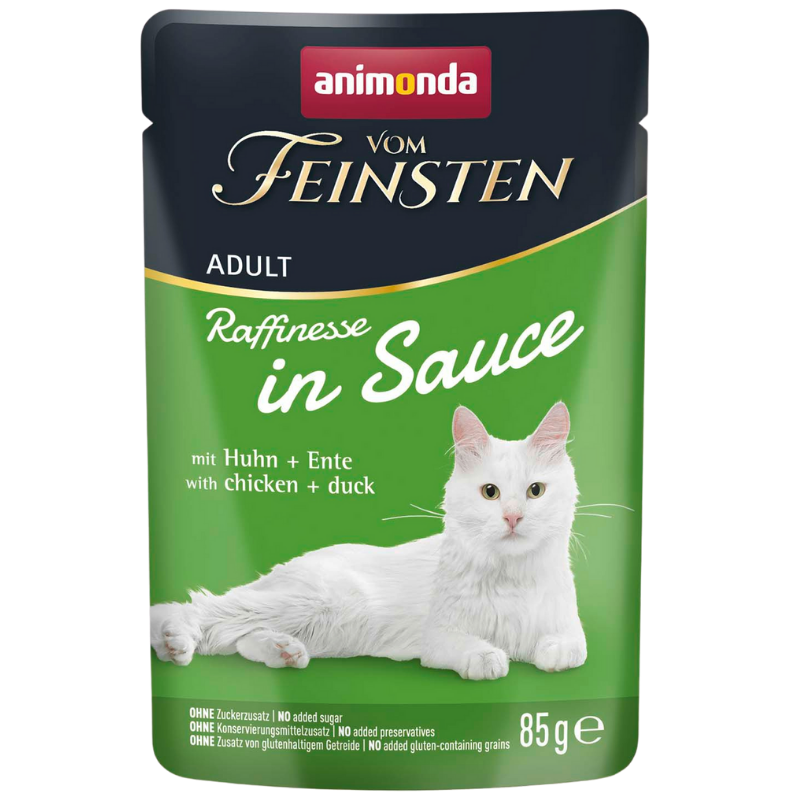 Animonda vom Feinsten Raffinesse in Sauce Adult mit Huhn + Ente 85 g