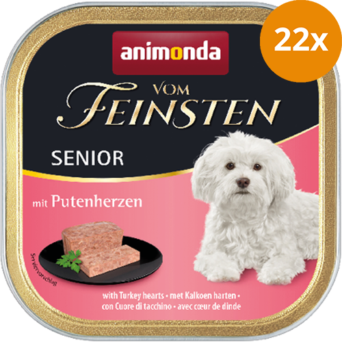 animonda Vom Feinsten Senior Putenherzen 150 g