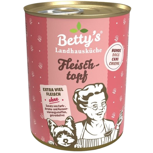 Bettys Landhausküche Hund Dose Fleischtopf 400 g