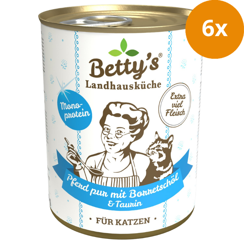 Bettys Landhausküche Katze Pferd Pur 400 g